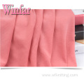 Single Jersey Plain Dye Knit Spandex Polyester Fabric